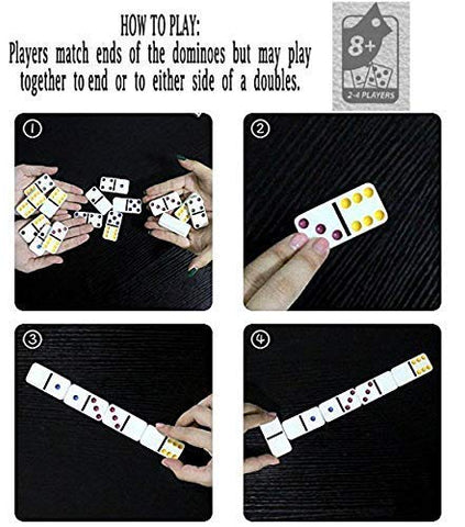 Double Six Color Dot Dominoes - EKT4119