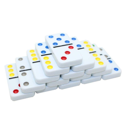 Double Six Color Dot Dominoes - EKT4119