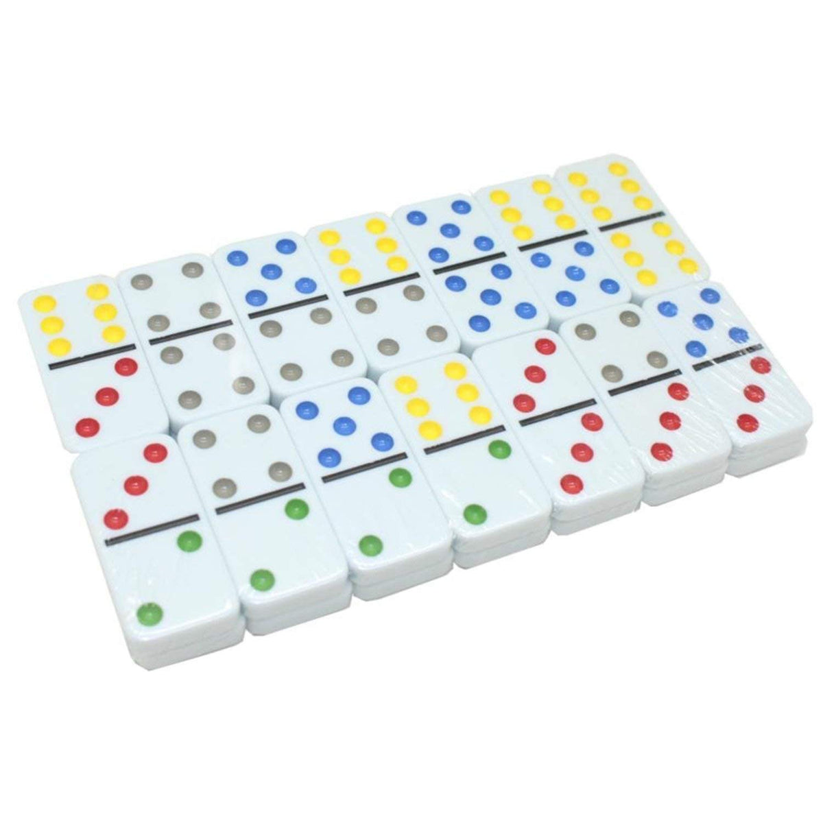 Double Six Color Dot Dominoes - EKT4119