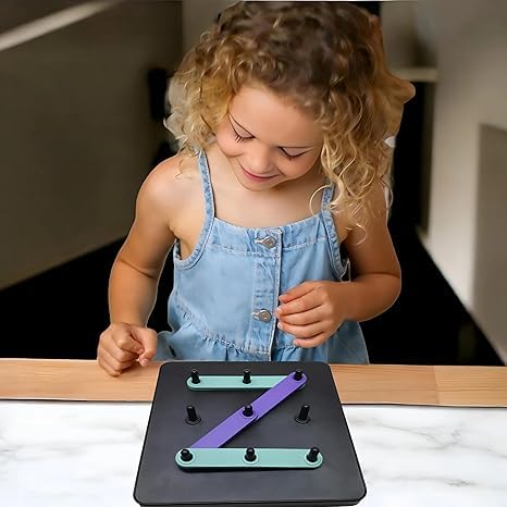 Braintastic Alpha Numeric Puzzle Board for Kids - EKT4126