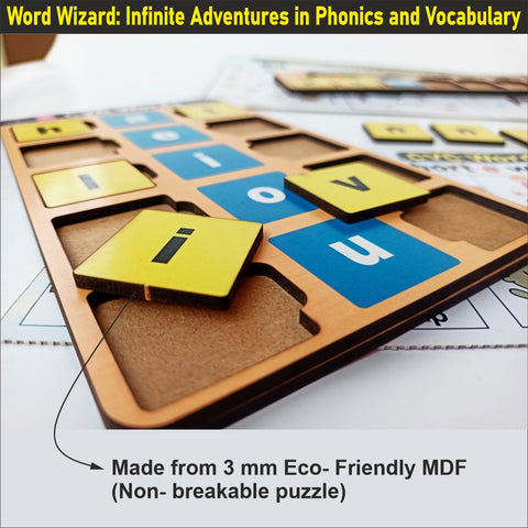 Wooden Word Wizard Game - EKW0275