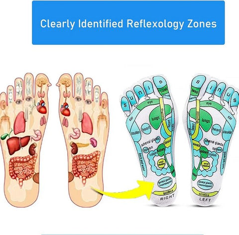 Acupressure Reflexology Socks With Massager - SHL0121