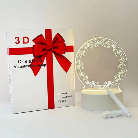 3D Creative Visualization Lamp - SHL0126