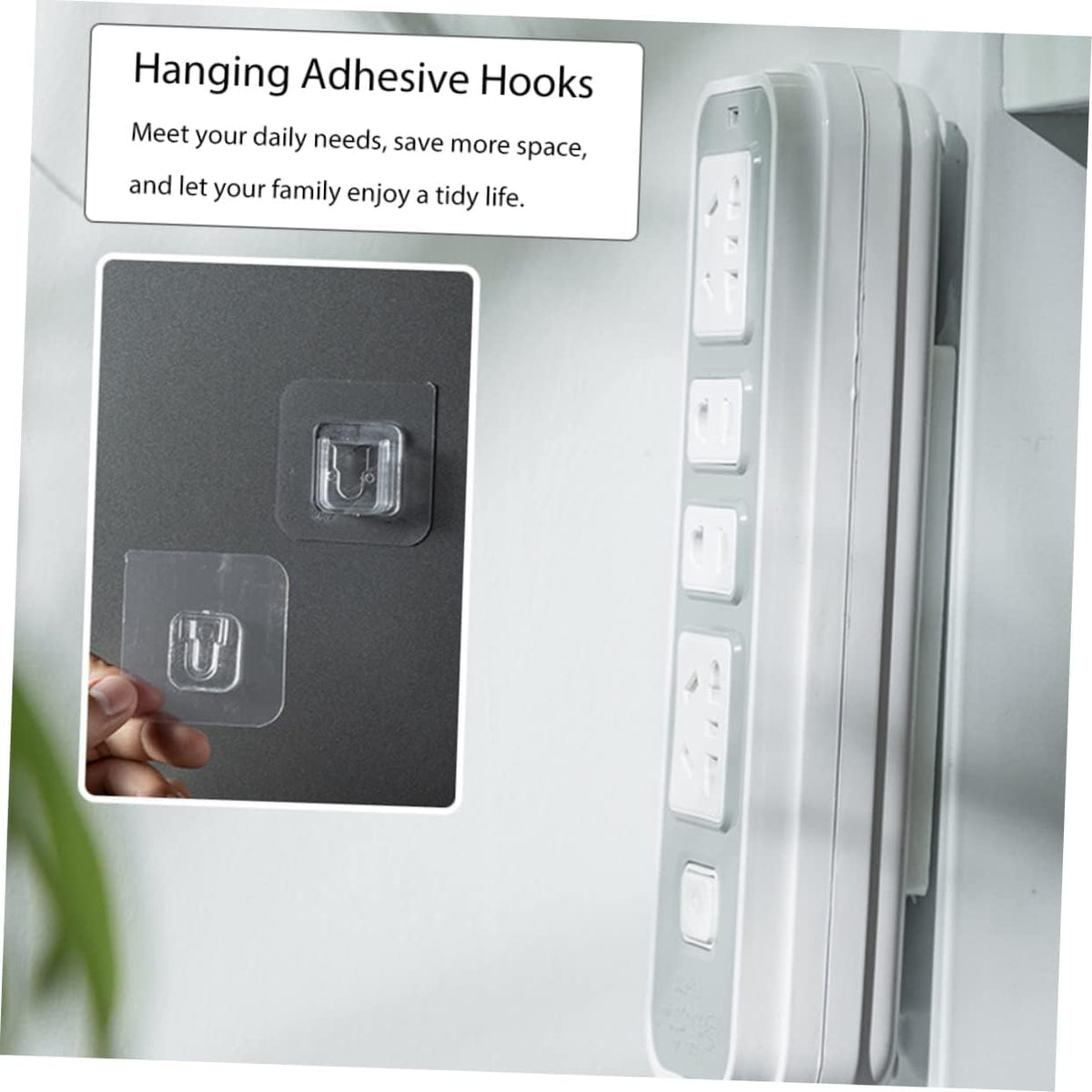 Double Sided Wall Adhesive Hooks 10 pairs will be shipped - SHL0128