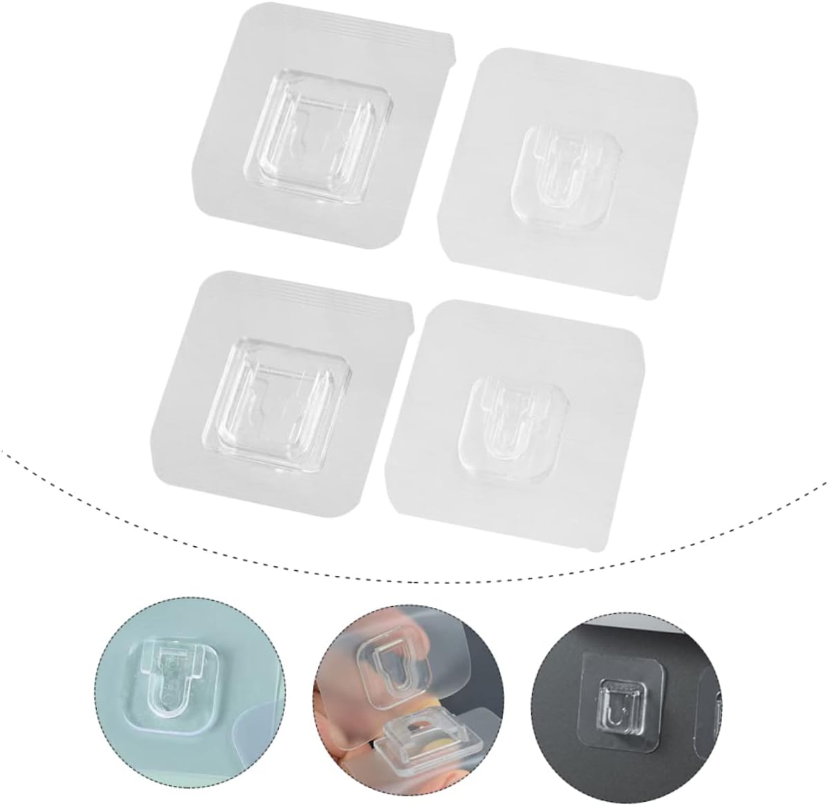 Double Sided Wall Adhesive Hooks 10 pairs will be shipped - SHL0128