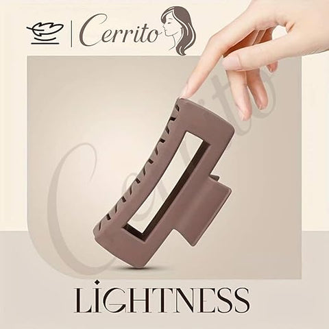 Hair Claw Clips For Women Random Color - SHL0130