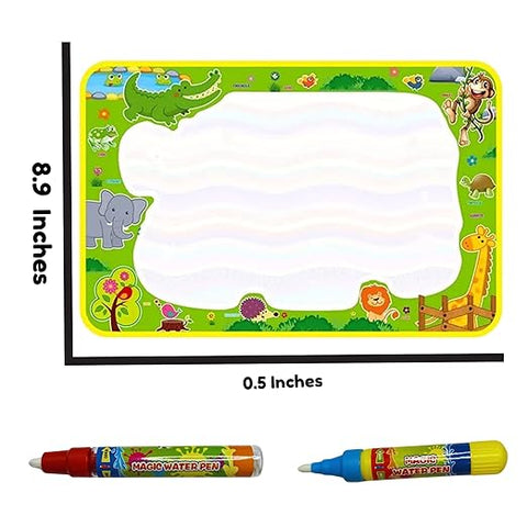 Water Drawing Mat For Kids With 2 Refillable Water Pens - SHL0135