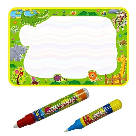 Water Drawing Mat For Kids With 2 Refillable Water Pens - SHL0135