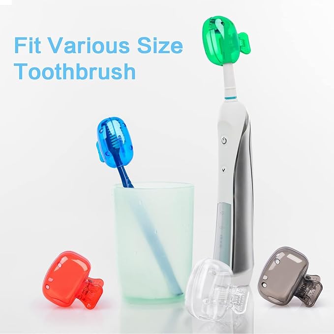 Toothbrush Head Covers Pack of 4 - SHL0140