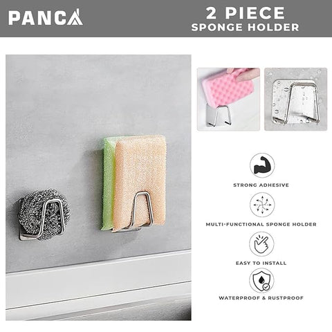 Stainless Steel Multipurpose Sponge Holder Pack of 2 - SHL0141