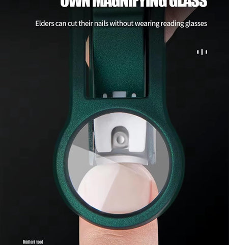3X Zoom Lens Nail Cutter - SHL0145