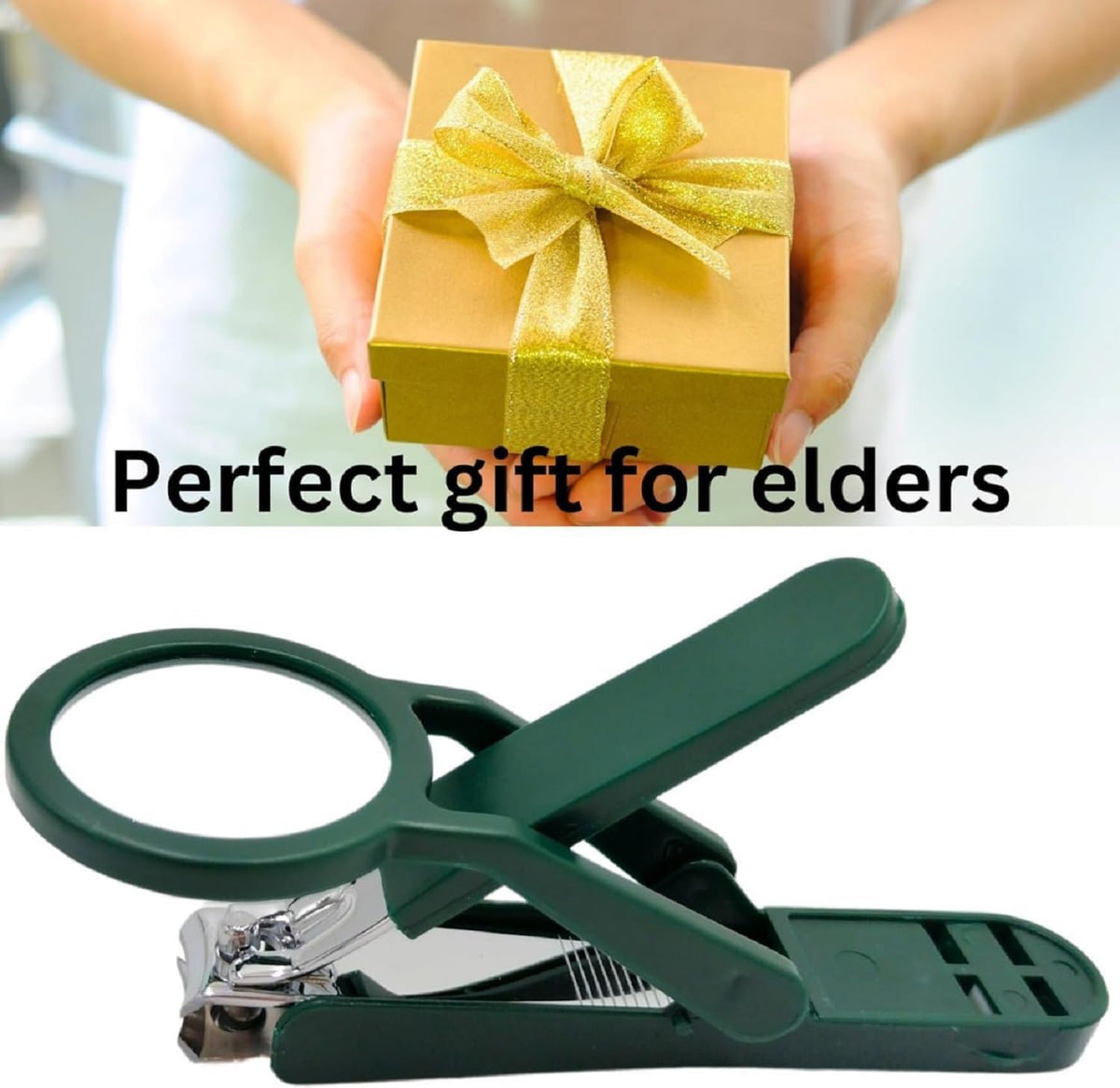 3X Zoom Lens Nail Cutter - SHL0145