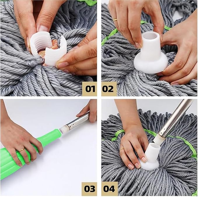 2 In 1 Dehydrated Floor Cleaning Mop - SHL0146