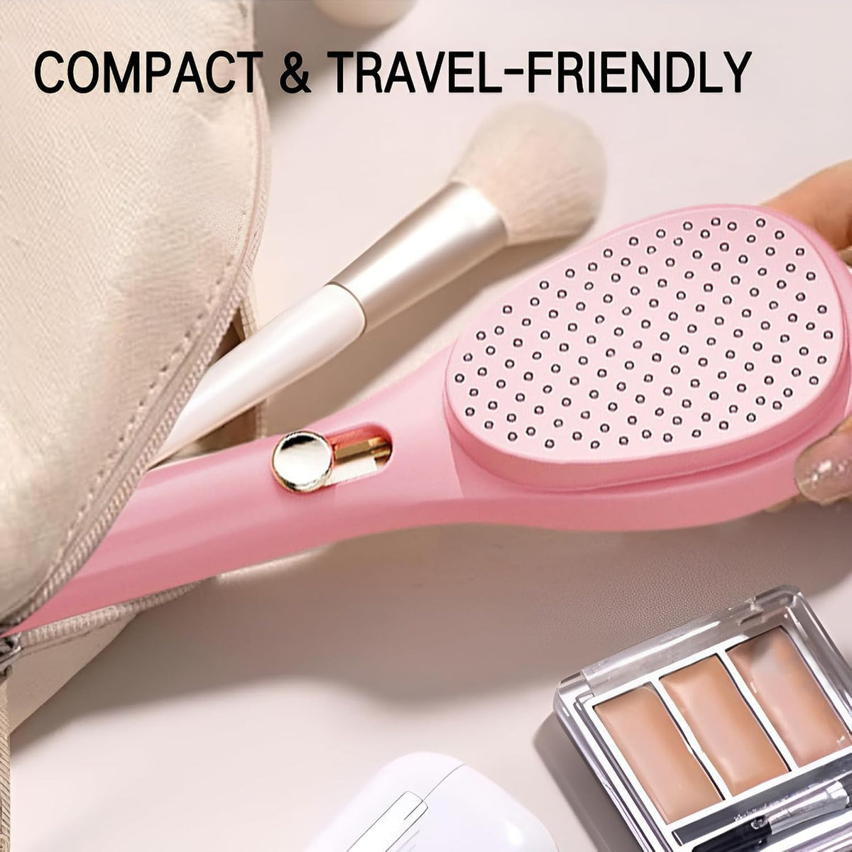 Self - Cleaning Anti - Static Massage Comb - SHL0147