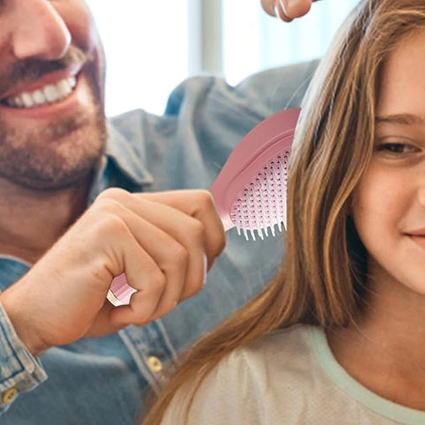 Self - Cleaning Anti - Static Massage Comb - SHL0147