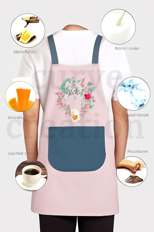 Waterproof Kitchen Apron For Women - SHL0150