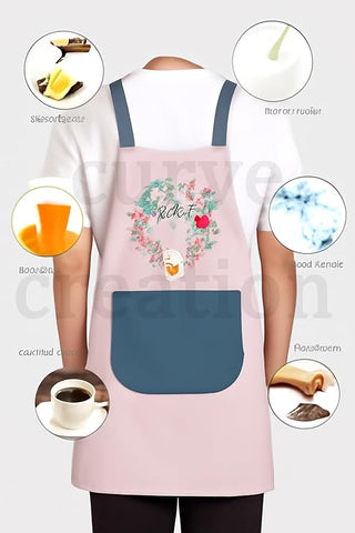 Waterproof Kitchen Apron For Women - SHL0150