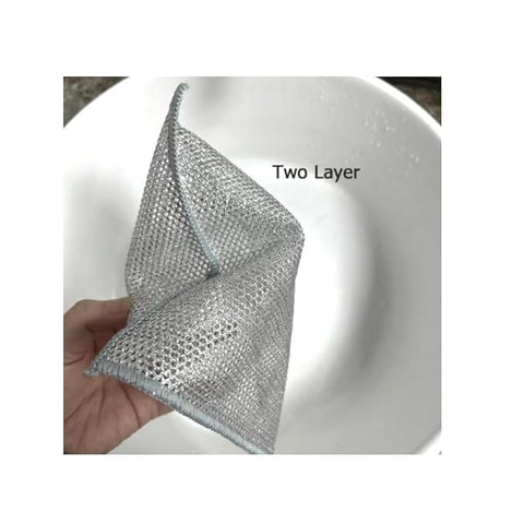 Non - Scratch Dish Wash Cloth Pack of 10 - SHL0151