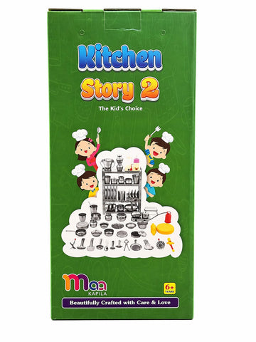 Small Creative Cooking Play Set | Kitchen Set Story 2 - EKT4029