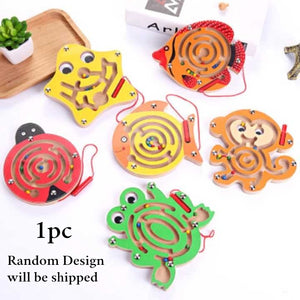 Magnetic Mini Maze | Skill-Building Toy (One Random Design Shipped)