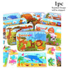 Wooden Jigsaw Puzzle With Tin Box 1 Pc Random Design Will Be Shipped - EKT3333
