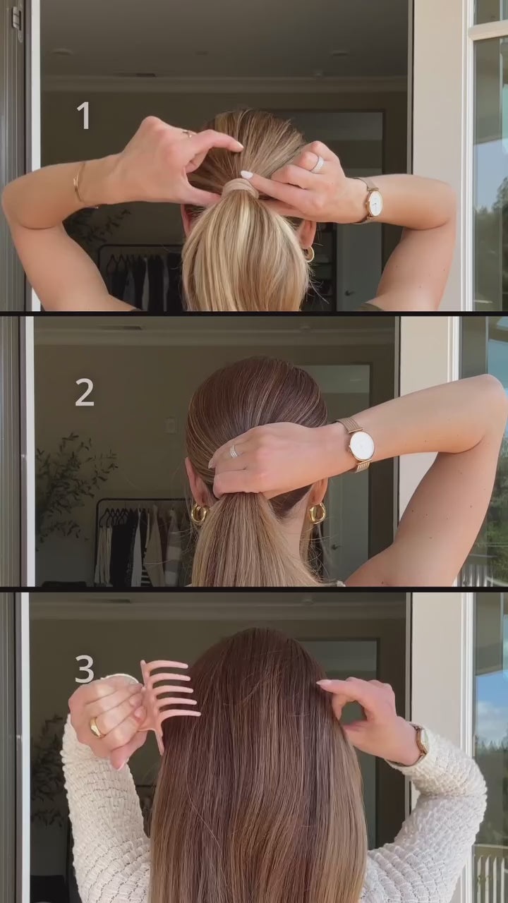 Hair Claw Clips For Women Random Color - SHL0130