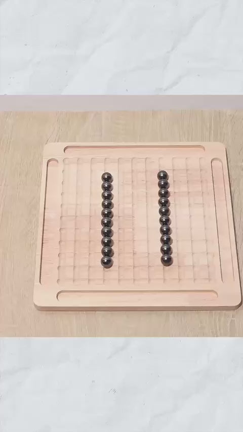 Wooden Mini Magnet Battle Game - EKT3610