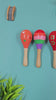Wooden Egg Bell Rattle | Sensory Toy for Baby (One Random Design Shipped)