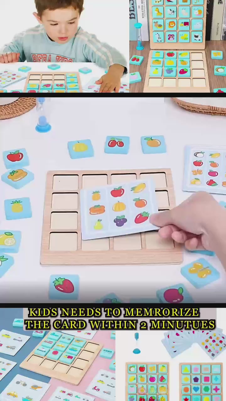 Instant Memory Card Game | Skill Building Memory Challenge Set