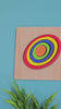Extrokids Wooden Rainbow 5 Color Board Oval Puzzle - EKT1618