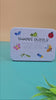 Wooden 2 pc shape puzzle with steel box Insects - EKT2075