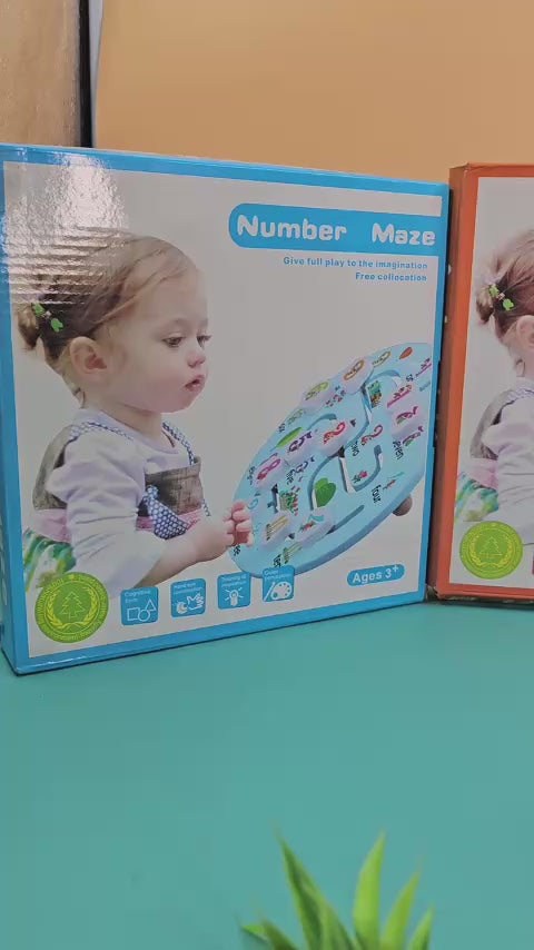 Wooden Reach the destiny - Animal Maze - EKT2160