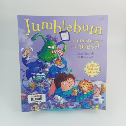 Jumblebum the monster who loves mess  - BKLT30180