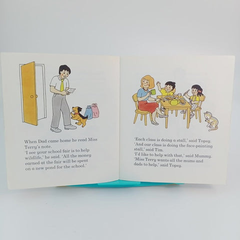 Topsy+tim ath the school fair  - BKLT30217