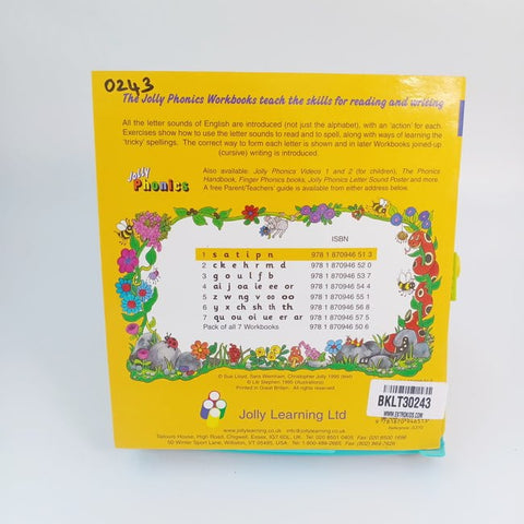 Jolly Phonics Work book 1 - BKLT30243