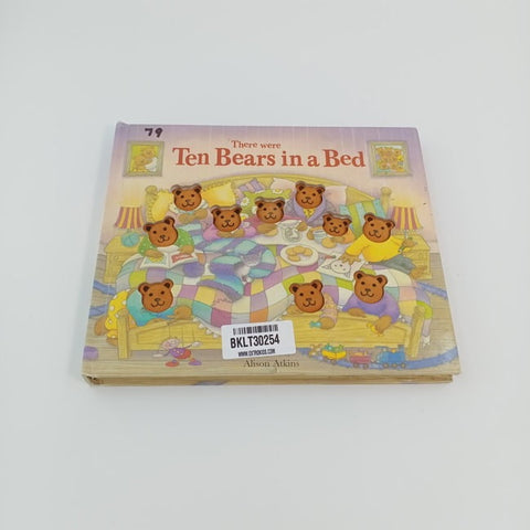 there were ten bears in a bed - BKLT30254