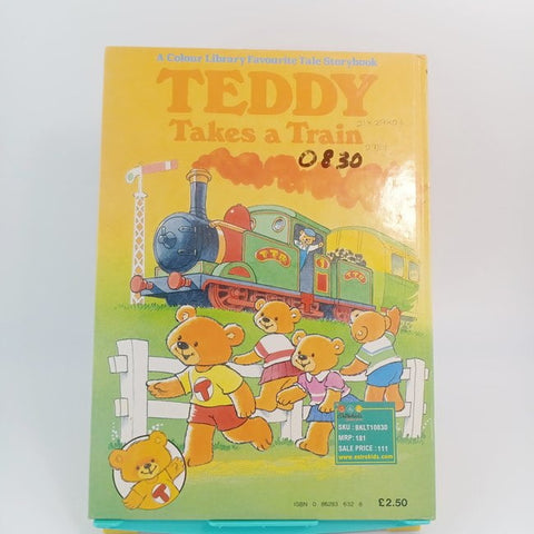 teddy takes a train - BKLT30283