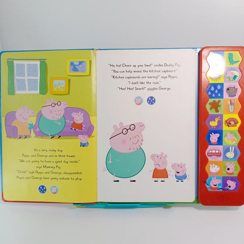 Peppa super noisy sound book - BKLT30429