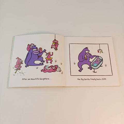 the knitting gorilla - BKLT30615