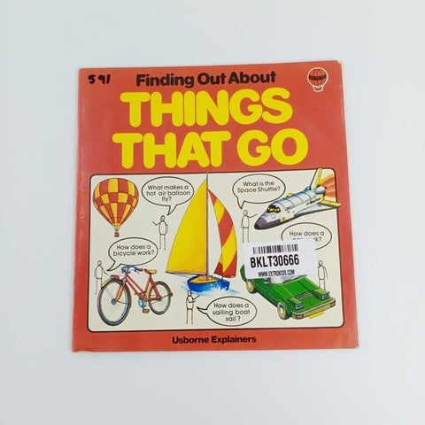 Finding out about things that go - BKLT30666