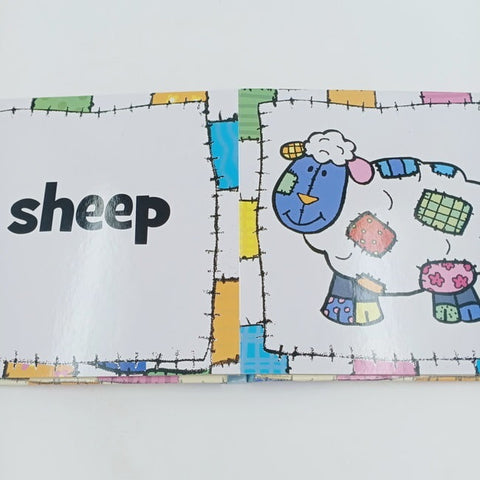 my little patchwork animals a babys first word book - BKLT30754