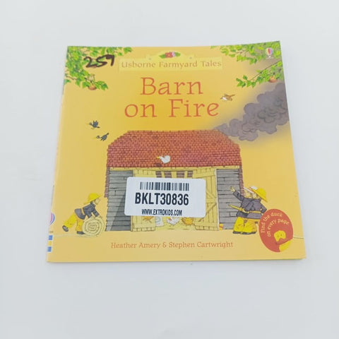 barn on fire - BKLT30836