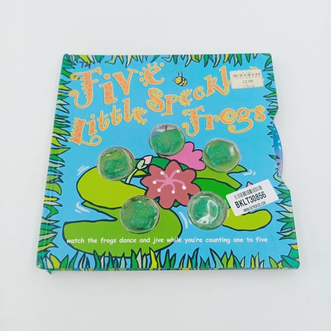 Five little speck frogs - BKLT30856