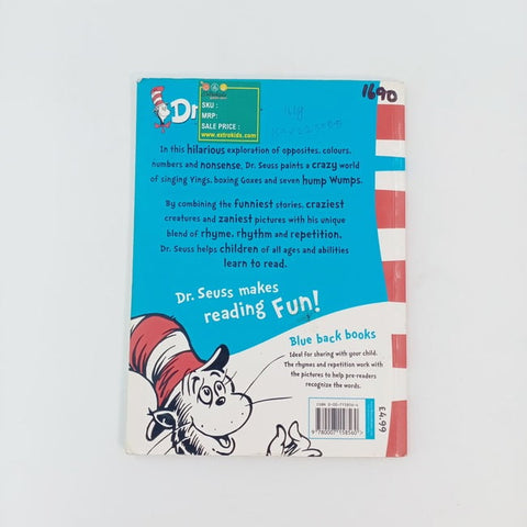 One fish two fish red fish blue wish - BKLT30977