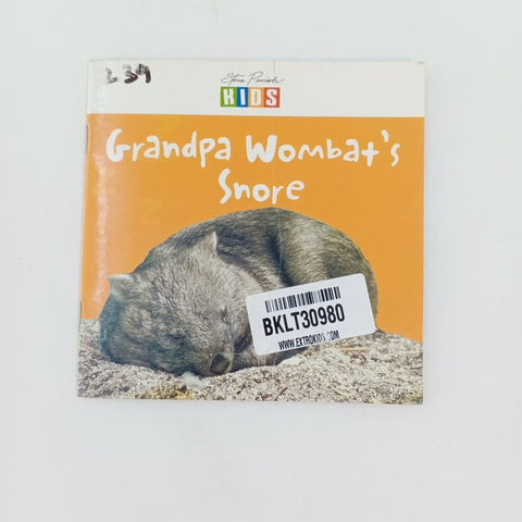 Grandpa Wombats snore - BKLT30980