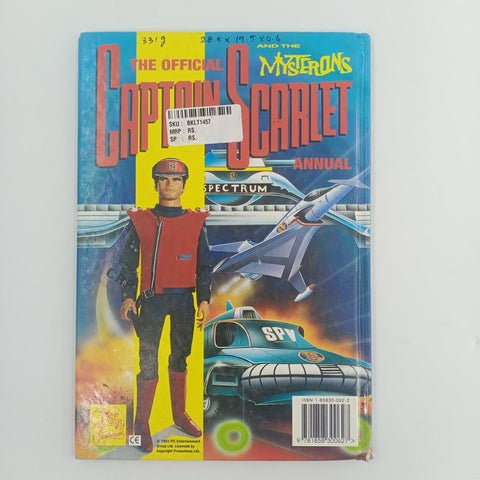 the official captain scarlet and the mysterons annual - BKLT31076