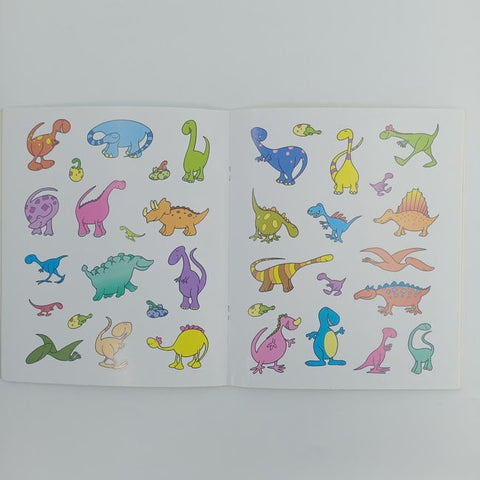dinosaur sticker activity book - BKLT31089