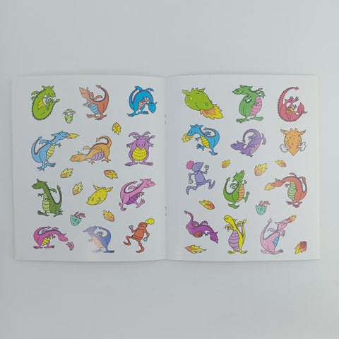 dragons stickers activity book - BKLT31090