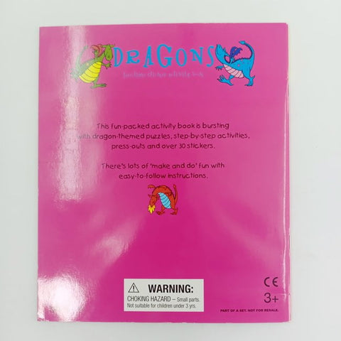 dragons stickers activity book - BKLT31090