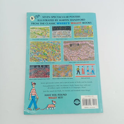 Wheres wally poster book - BKLT31173